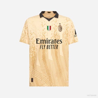 เสื้อยืดโปโลแขนสั้น ลายทีมชาติฟุตบอล Ani 2022-2023 MAGLIA MILAN PORTIERE x KOCHE 4th พลัสไซซ์