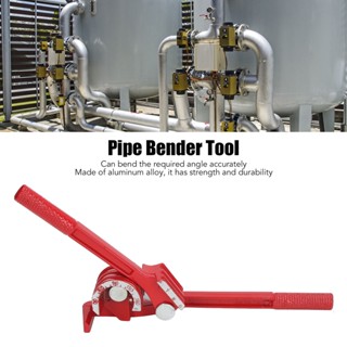 Orichi Machinery Mini Pipe Bender Aluminum Alloy Red 3 in 1 6mm 8mm 10mm Manual Tube Bending Tool for Air Conditioner