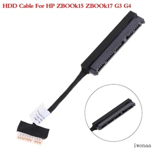 Iwo สายเคเบิลเชื่อมต่อฮาร์ดไดรฟ์ HDD DC020029U00 สําหรับ ZBook 15 17 G3 G4