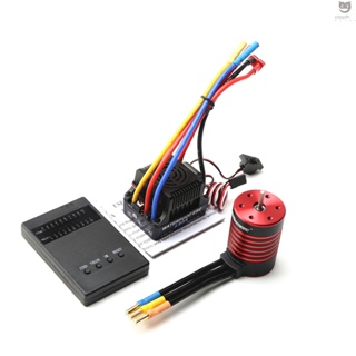 Ctoy GTSKYTENRC มอเตอร์ไร้แปรงถ่าน 3650 4500KV 60A ESC ปลั๊ก T กันน้ํา สําหรับรถบังคับ รถบรรทุก 1/10