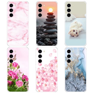 เคสซิลิโคน TPU แบบนิ่ม ลายการ์ตูน สําหรับ Samsung Galaxy รุ่น S23 S23