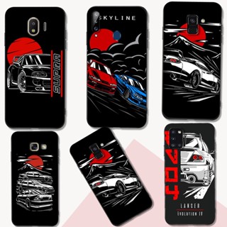 เคสโทรศัพท์มือถือ ลายรถสปอร์ต JDM สไตล์ญี่ปุ่น สําหรับ Samsung Galaxy j2 pro 2018 j2 core j8 on8