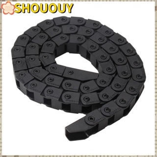 Shououy สายโซ่พลาสติก 10X20 มม. 1 เมตร สีดํา สําหรับเครื่องพิมพ์ 3D CNC