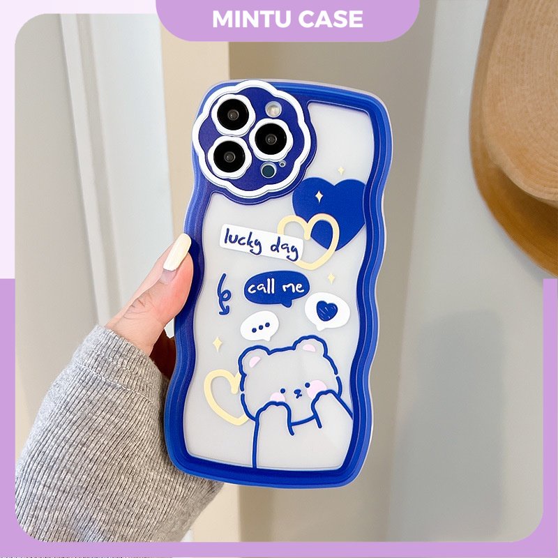 เคสยืดหยุ่นหยักสําหรับ iphone 14 13promax pro/max/plus/promax/plus -HS 17