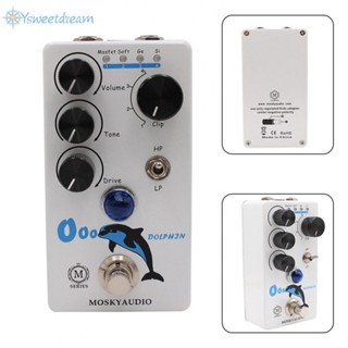 Mosky Dolphin Distortion Overdrive แป้นเหยียบเอฟเฟคกีตาร์ไฟฟ้า