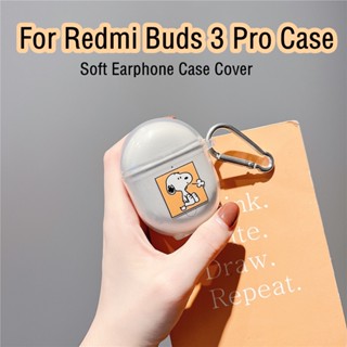 【Trend Front】เคสหูฟัง แบบนิ่ม ลายการ์ตูนหน้ายิ้ม สําหรับ Redmi Buds 3 Pro Redmi Buds 3 Pro