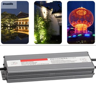 【DREAMLIFE】Waterproof LED Transformer Ideal for Outdoor Engineering &amp; Light Box Advertising