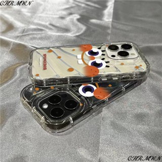 เคสโทรศัพท์มือถือ กันกระแทก ลาย SpongeBob SpongeBob สําหรับ iPhone13promax12-Hole pro11 iPhone14promax