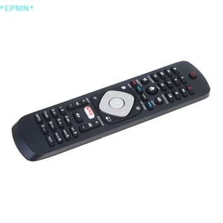 Epmn&gt; ใหม่ รีโมตคอนโทรลทีวี สําหรับ PHILIPS TV พร้อม netflix HOF16H303GPD24 398GR08B