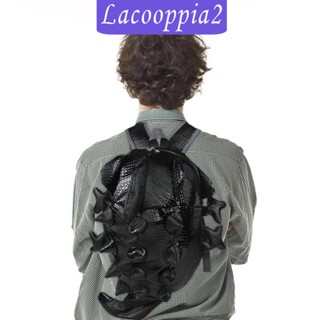 [Lacooppia2] กระเป๋าเป้สะพายหลัง ลายกิ้งก่า 3D ทนทาน เหมาะกับการเดินทาง ตั้งแคมป์ ของขวัญ สําหรับผู้ชาย ผู้หญิง