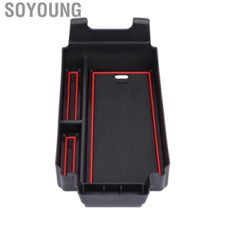 Soyoung Console Organizer ABS Storage Box for Car Modification