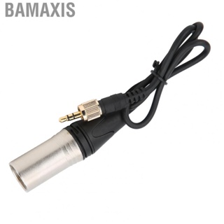 Bamaxis CVM‑DL‑XLR Stereo Male Plug To 3 Pin XLR Microphone Audio Cable Gold Pl Set