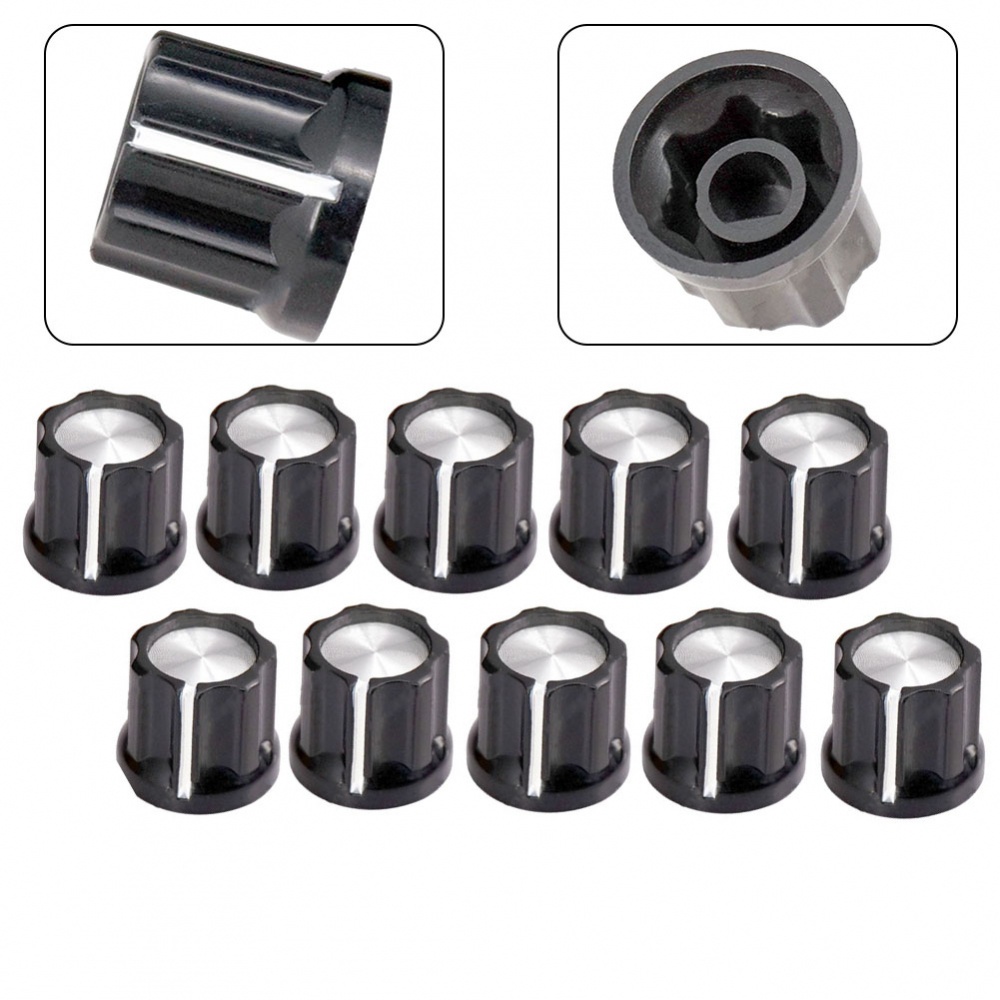 BIG DISCOUNTS New Arrival~Tone Knobs D Type For Electric Guitar Knob Potentiometer Volume Control [BABYHOOD-TH]
