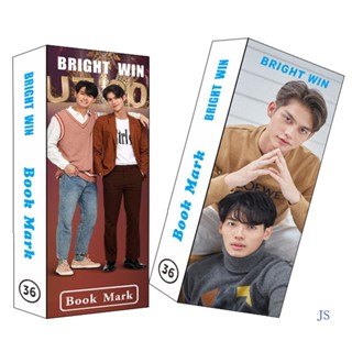 Js Star ที่คั่นหนังสือ ลาย GOT7 EXO NCT Bright win 36 แผ่น ต่อกล่อง