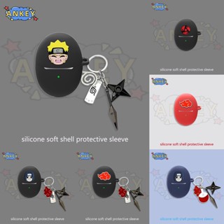 For Huawei Freebuds 5 4 4E 3 5i 4i Earphone Silicone Case Earbuds Soft Protective Headphone Cover Headset Skin with Pendant