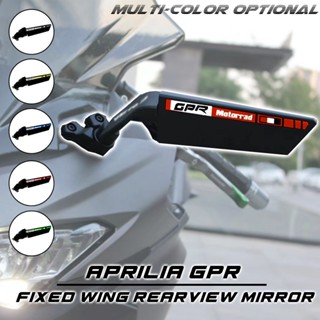 กระจกมองหลัง ABS แบบหมุนได้ สามารถปรับได้ สําหรับรถจักรยานยนต์ Aprilia GPR GPR150 GPR250 GPR125