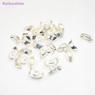 Ruisurshine 10 ชิ้น / เซต จีน ทอง เงิน ทอง มะกอก เครื่องประดับ โชคดี ตกแต่ง มาสคอต โลหะ ใหม่