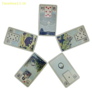 Timehee Grand Canau Lenormand ไพ่ทาโรต์ สําหรับเล่นเกมกระดาน