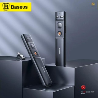   Baseus รีโมตคอนโทรลเลเซอร์ไร้สาย 2.4GHz สําหรับโปรเจคเตอร์ Mac Win Powerpoint Presenter PPT