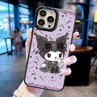 เคสโทรศัพท์มือถือ ลายการ์ตูนเด็กผู้หญิงตัวเล็กน่ารัก พร้อมกระจก สําหรับ Iphone 14 13 12 11 Pro MAX i6s i7 i8 7 6S plus X Xs MAX XR se2