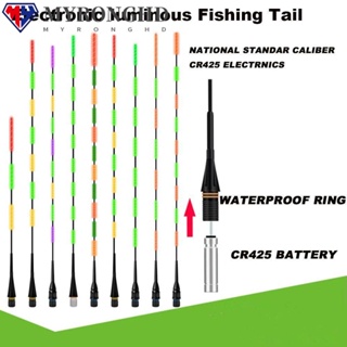 Myronghd ทุ่นลอยน้ําอิเล็กทรอนิกส์ อุปกรณ์ตกปลา สําหรับกลางวันและกลางคืน