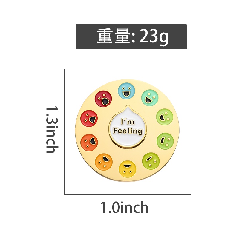 เข็มกลัด รูป My Social Battery หมุนได้ 26 แบบ อุปกรณ์เสริม สําหรับเครื่องประดับ - รูปที่ 5