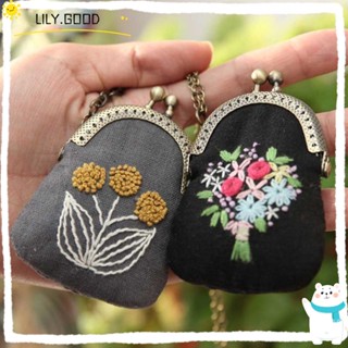 LILY ชุดปักครอสติช DIY ของขวัญ สําหรับเย็บปักถักร้อย