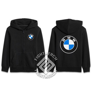 ขายดี เสื้อกันหนาวแขนยาว มีฮู้ด ผ้าฝ้าย พิมพ์ลาย Bmw Fightmerch สไตล์คลาสสิก น้ําหนักเบา สําหรับผู้ชาย