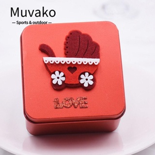 MUVAKO ขวดโหลอลูมิเนียม สําหรับใส่เทียน ครีมบาล์ม 2 ชิ้น