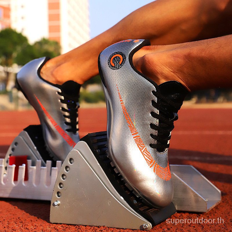 รองเท้าวิ่ง เข็มแหลม เหมาะกับการวิ่ง แข่งขันระยะไกล สําหรับนักเรียน ไซซ์ 35-45