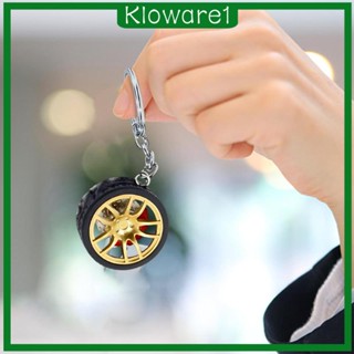 [Kloware1] พวงกุญแจยางรถยนต์ แบบสร้างสรรค์ สําหรับคู่รัก