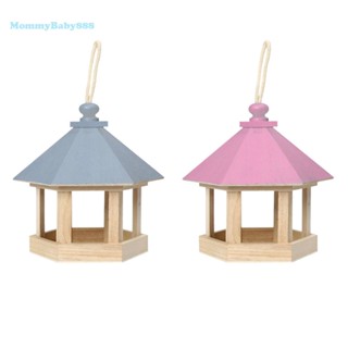 [MommyBaby.th] กรงไม้ สําหรับให้อาหารนกแก้ว