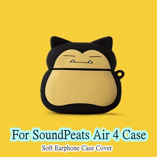 【คุณภาพสูง】เคสหูฟัง แบบนิ่ม ลายการ์ตูน สําหรับ SoundPeats Air 4 SoundPeats Air 4