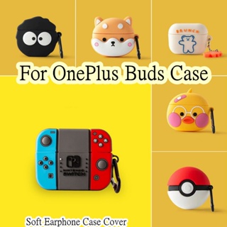 【Yoshida】เคสหูฟัง แบบนิ่ม ลายการ์ตูน สําหรับ OnePlus Buds