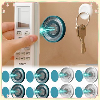 Magnetic Wall Hook รีโมทคอนโทรล Magnetic Bracket Self-adhesive Home Organizer Anti-lost Hooks 【sunny】