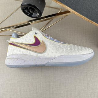 Nk Lebron 20 Low EP The Debut รองเท้าบาสเก็ตบอลลําลอง รุ่น Lebron James 20 NBA Lakers สําหรับผู้ชาย