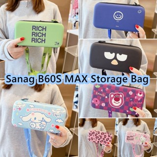 【Yoshida】กระเป๋าเก็บหูฟัง ลายการ์ตูนเพนกวิน แนวสร้างสรรค์ สําหรับ Sanag B60S MAX B60S MAX