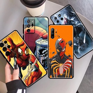 เคสโทรศัพท์ซิลิโคน TPU กันกระแทก ลาย Marvel Spider Man สําหรับ Samsung Galaxy A10 A10S A13 A21S A23 A31 A32 A42 A73 4G 5G