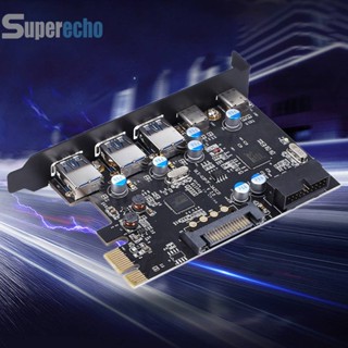 ♕พร้อมส่ง♕บอร์ดเอ็กซ์เพรส USB 3.0 PCI SATA 15-Pin 20-Pin สําหรับ Windows XP Vista 7 8 [superecho.th]