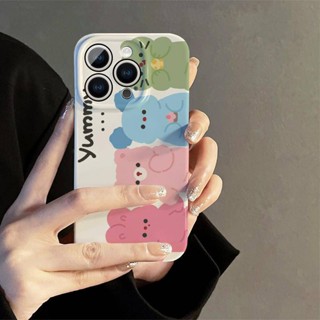 เคสโทรศัพท์มือถือแบบแข็ง ลายการ์ตูนสัตว์น่ารัก หลากสี สําหรับ Iphone 14promax 13 11 12 XR XS12