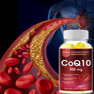 วิตามิน Coenzyme CoQ10 ส่งเสริมสุขภาพหัวใจ &amp; ฟิตเนส สนับสนุนสุขภาพผิว ควบคุมระดับน้ำตาลในเลือด