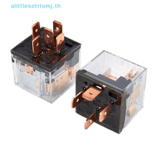 Alittlese รีเลย์สวิตช์ควบคุมรถยนต์ DC 12V 100A 5Pin 4Pin SPDT ความจุสูง กันน้ํา