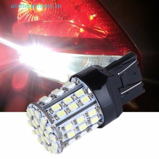 Alittlese หลอดไฟเลี้ยว ไฟเบรก LED T20 7443 1206 6000K 64SMD สีขาว 4 ชิ้น