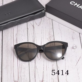 แว่นตากันแดด Chanel 5414 ป้องกันรังสีอัลตราไวโอเลต แฟชั่นสําหรับผู้หญิง