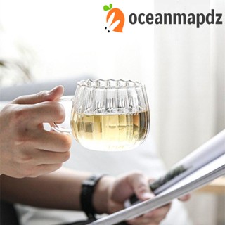 Oceanmapdz แก้วกาแฟ ลายฟักทองน่ารัก ทนความร้อน พร้อมหูจับ