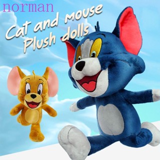 Norman ตุ๊กตานุ่ม รูปการ์ตูน Tom and Jerry ขนาด 35 45 55 ซม. สําหรับตกแต่ง