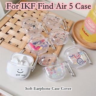 【Yoshida】เคสหูฟัง แบบนิ่ม ลายการ์ตูน สําหรับ IKF Find Air 5 IKF Find Air 5