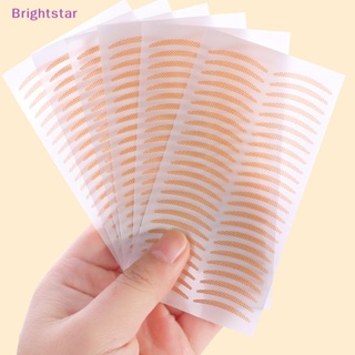 Brightstar 72 ชิ้น ที่มองไม่เห็น สติกเกอร์ตาสองชั้น ตาข่ายโปร่งใส ลูกไม้ มองไม่เห็น เทปกาวในตัว สติกเกอร์ติดเปลือกตา เครื่องมือแต่งหน้า ใหม่