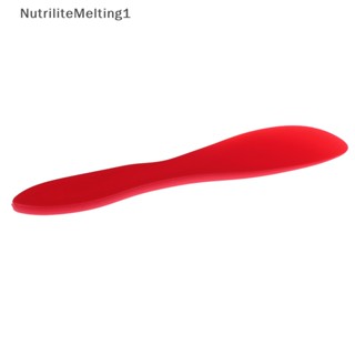 [NutriliteMelting1] ไม้พายพลาสติก PP ทนทาน อเนกประสงค์ สีแดง สําหรับทําเบเกอรี่ คุกกี้ เนย ขนมหวาน เค้ก DIY 1 ชิ้น