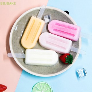 [FSBA] Summer DIY Silicone Ice Cream Makers Mold with PP Cover and Stickers Kitchen Accessories Lovely Heart Ice Cream Mould  KCB